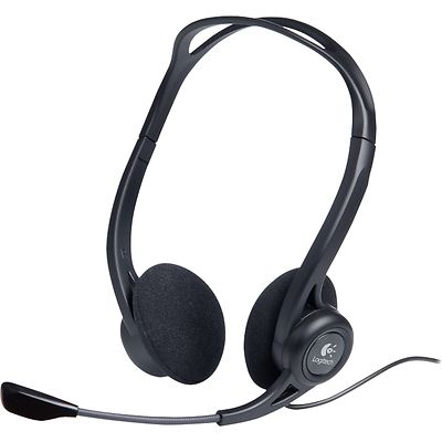 Logitech PC Headset 960 USB, schwarz