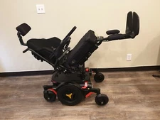 2018 Permobil M1 Mid Wheel Drive with Power, Tilt, Power Leg. Folding Backrest 