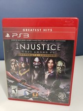 Injustice Gods Among Us Ultimate Edition PS3 Greatest Hits CIB Tested