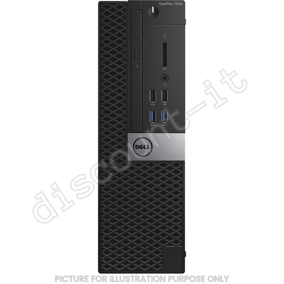 Dell OptiPlex 7040 SFF Core i7-6700 6th Gen 64GB RAM 2TB SSD Wi-Fi Enabled PC - Image 2 of 4