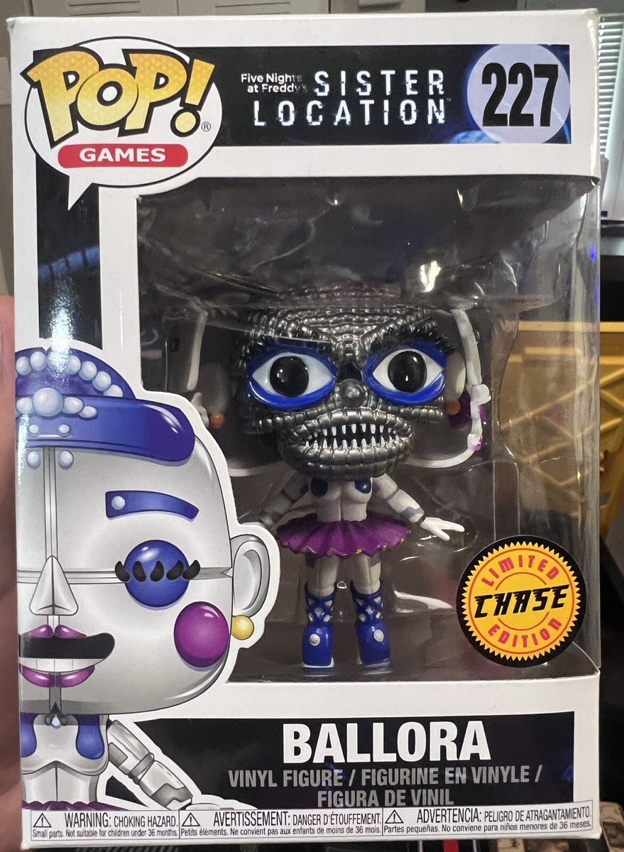 Funko Pop! FNaF Sister Location Jumpscare Ballora #227 Chase With