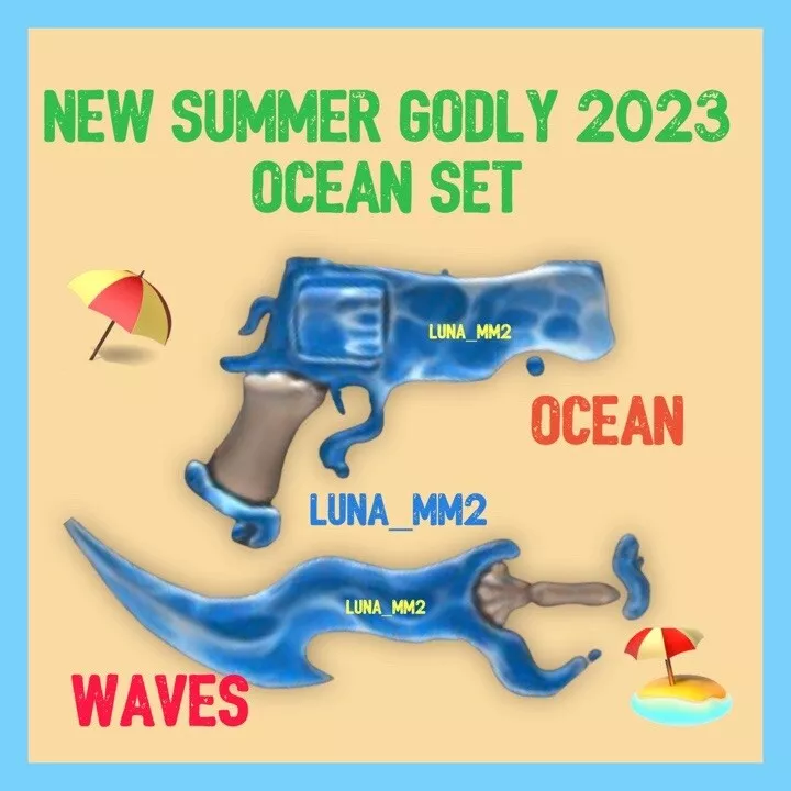 MM2 Sunset gun summer 2023