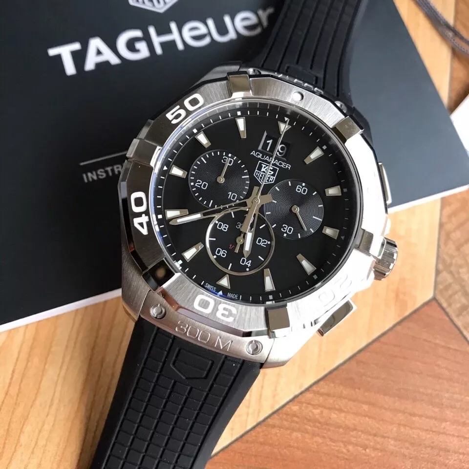 TAG Heuer Aquaracer Chronograph Black Dial Watch