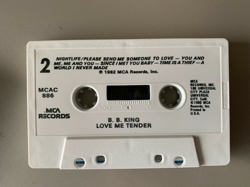 B. B. King - LOVE ME TENDER - Cassette Tape - PLAY TESTED - Picture 5 of 6