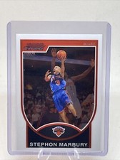 2007-08 Bowman Chrome #91 Stephon Marbury Knicks Georgia Tech China Foil NM+
