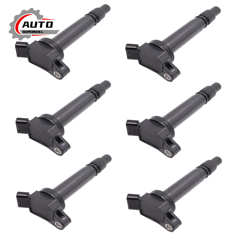 6 Pack Ignition Coils for 90919-02250 Denso 673-13 Toyota 07-16 Camry 3.5L IS350