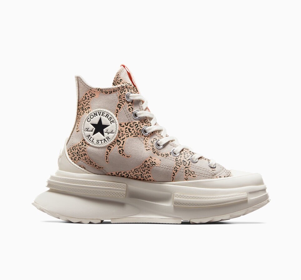 CONVERSE Mujer 7.5 | Run Star Legacy CX Plataforma Animal Abstracto Jaguar Estampado