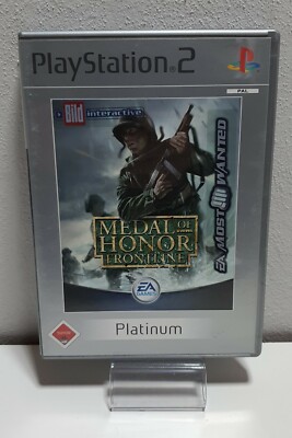 Playstation 2 PS2 Spiel Medal of Honor Frontline Usk 18 in OVP & Anleitung A7796