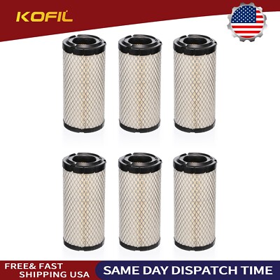 6x Air Filter For Kawasaki 11013-1290 11013-7029 11013-7048