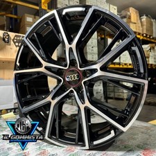 B4 KIT 4 Cerchi In Lega 8,5 x 19 Compatibili con Audi Q2 Q3 Q4 Q5 E-tron S-line