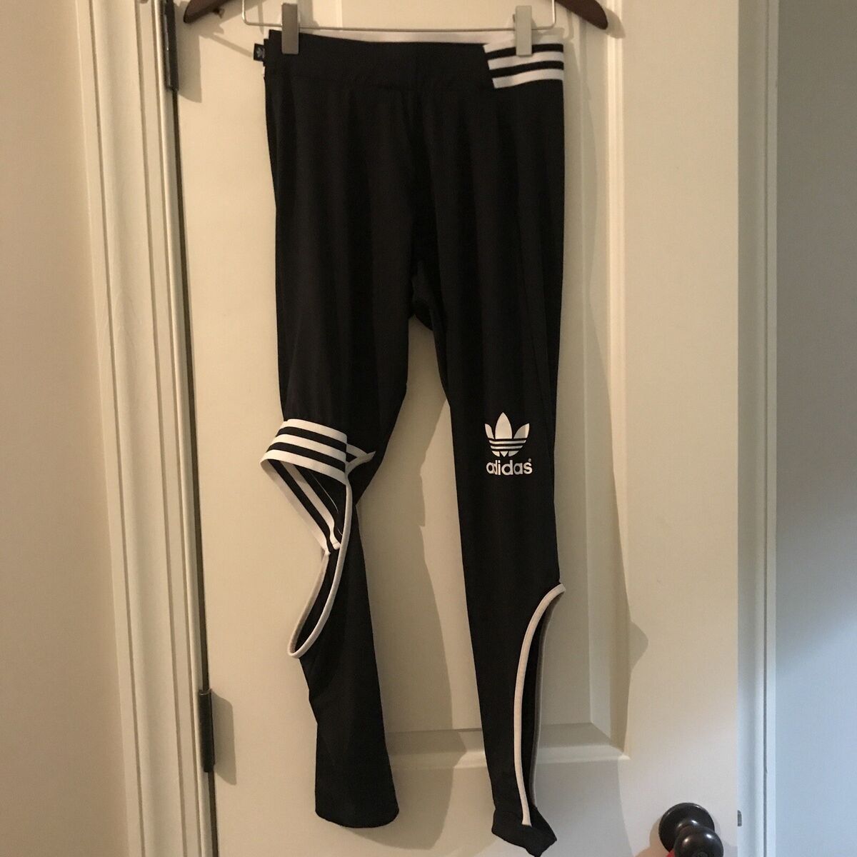 Rare Adidas Originals RITA ORA Trapeze Cutout LEGGINGS Rare Adidas Originals RITA ORA Trapeze Cutout LEGGINGS
