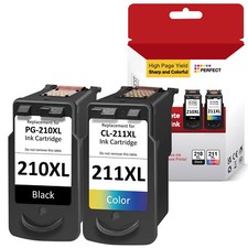 Ink Cartridge for Canon PG-210XL CL-211XL PIXMA MP250 MP280 MP495 MX340 MX330