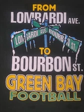 Vintage Green Bay Packers Super Bowl T Shirt From Lombardi Ave. to Bourbon St.