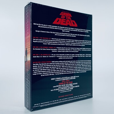 Dawn of the Dead 4K Ultra HD Blu-ray 4-Disc Second Sight George A