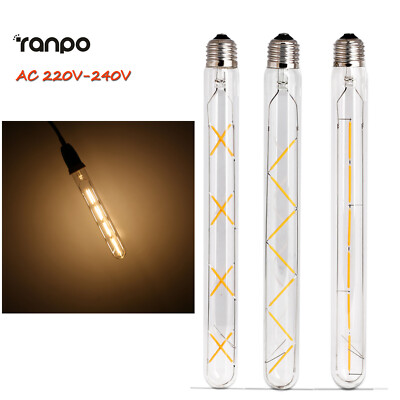 220V E27 T30 Vintage Retro LED Light Bulbs Lamp Warm White 2W-8W Lighting RG