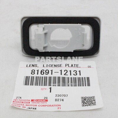 81691-12131 Toyota OEM Genuine LENS, LICENSE PLATE LAMP | eBay
