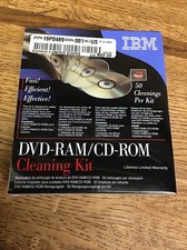 IBM DVD-Ram CD-Rom Cleaning Kit New 19P0489 H...