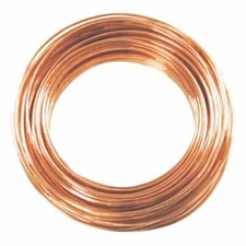16 Ga.Bare Copper Round Wire 99.9% Pure Solid Copper (Half Hard)  25 To 100 Ft.