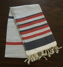 Turkish Cotton Bath Towels Striped Bath Beach Sauna Luxury Peshtemal 37" x 70"