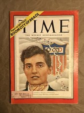 Time Magazine January 21, 1952 Andrea Mead Lawrence