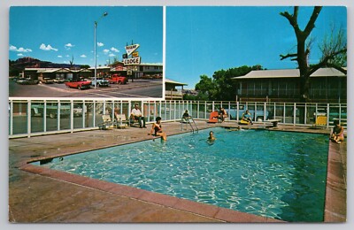 Desert Lodge and Inn in Moab Utah c1960s Postcard