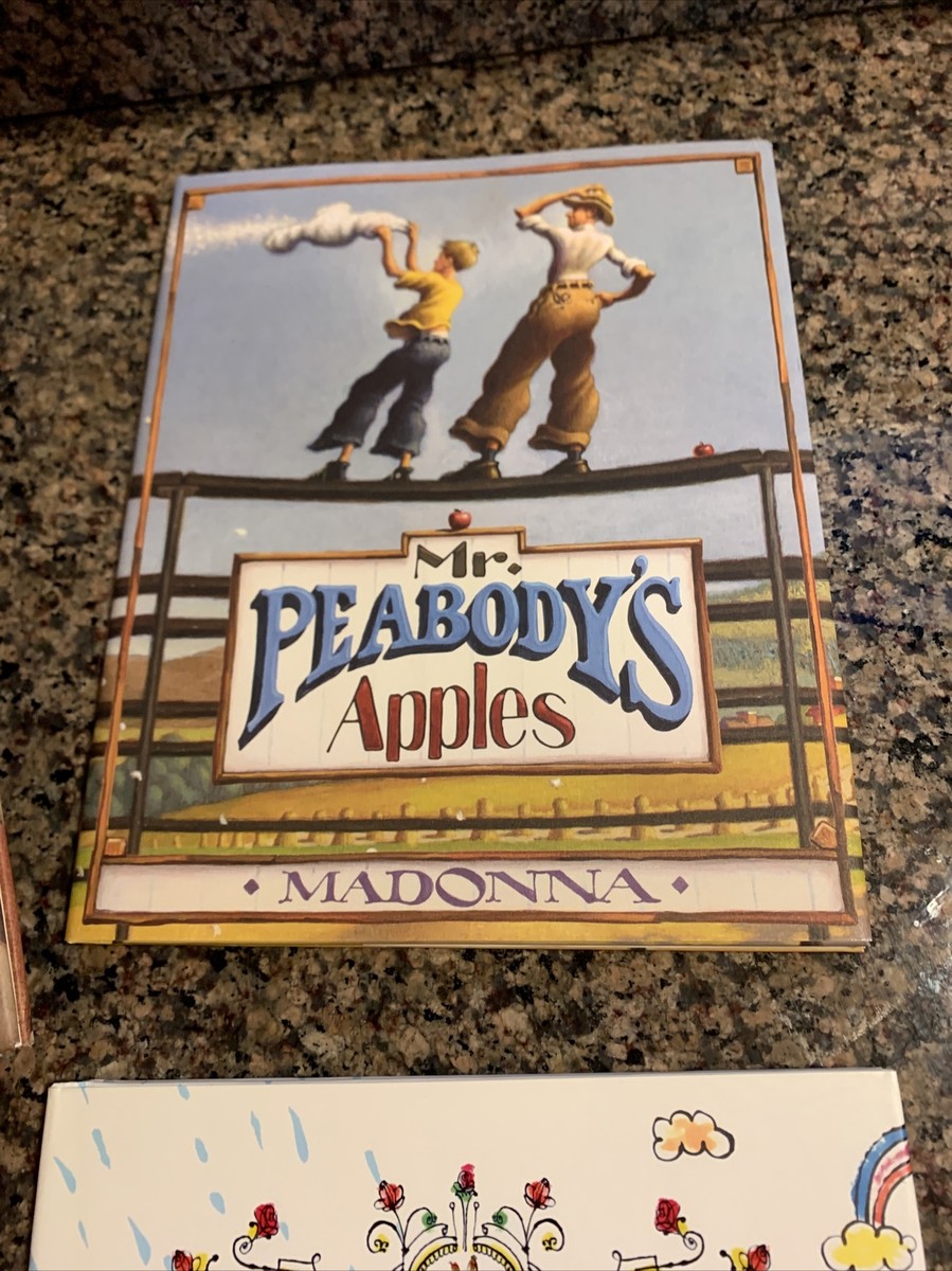 洋書 Madonna: 3 Book Collection MADONNA 3 Childrens Book Box Set! English Roses, Peabody's