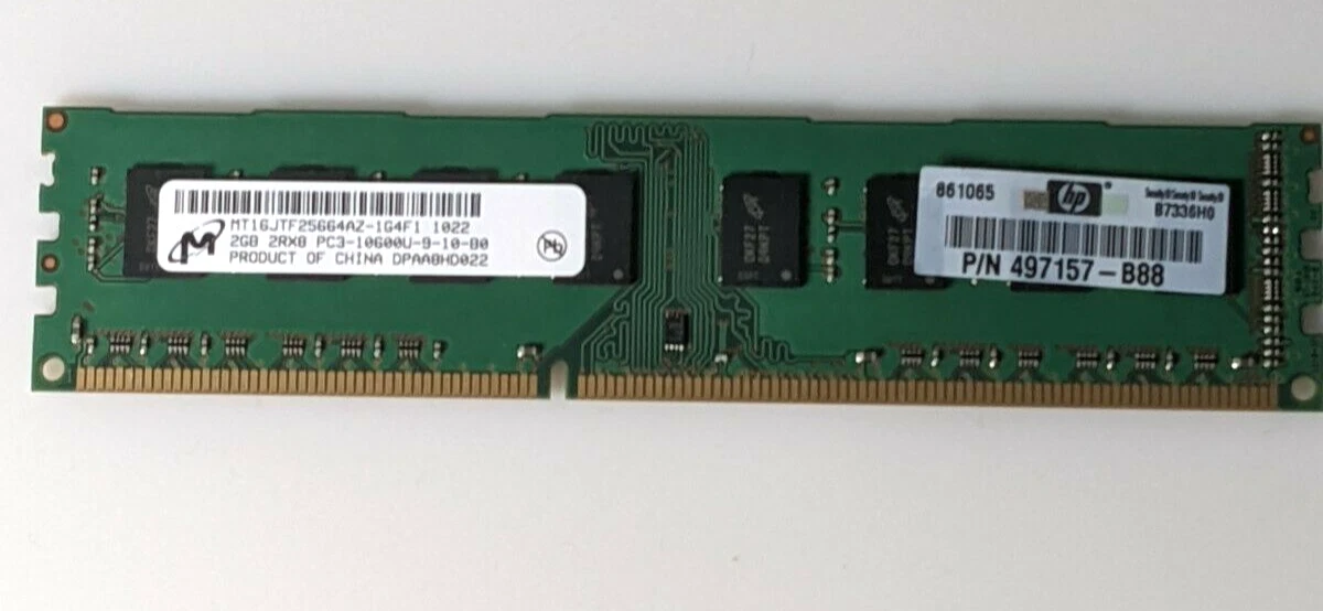 Preços baixos em HP PC3-10600 (DDR3-1333) velocidade de Barramento