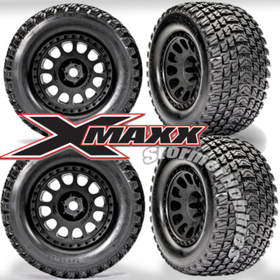 Traxxas X-MAXX Gravix mounted wheels and tires set of 4 TRA7872 Factory Packaged