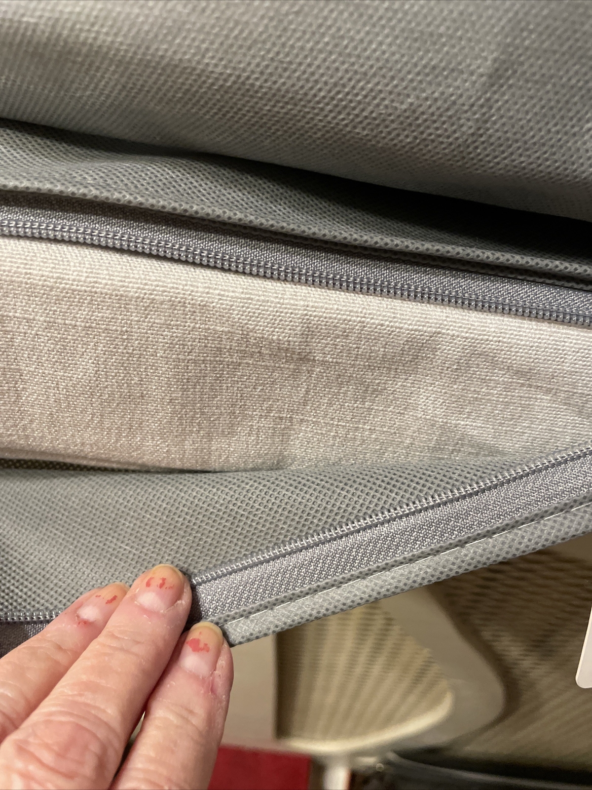 Sleep Number Smart Skirt Bed Skirt Twin XL Long Oatmeal Beige 425587