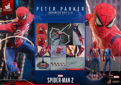 Hot Toys Advanced Suit 2.0 Spiderman Action Figure