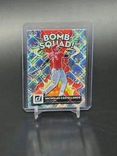 2022 Panini Donruss #BS-10 Nicholas Castellanos Bomb Squad Diamond Cincinnati