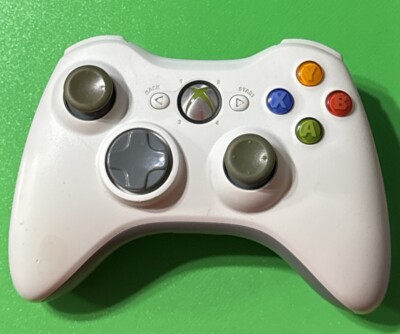 Microsoft B4F-00014 Xbox 360 Wireless Controller - White Tested And Works