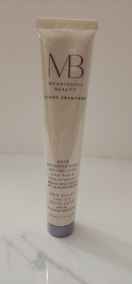 Meaningful Beauty Skin Brightening Decollete & Neck Treatment 1.7 OZ SPF 15 New