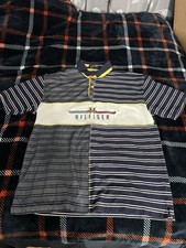 NWT Men's Vintage Y2K Tommy Hilfiger Polo Shirt Embroidery Sz XL