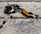 Curtis Martin NFL Hand Signed Autographed Inscribed NY Jets 11x14 Football AUTO