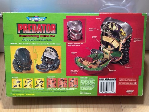 Micro Machines Mighty Max Predator Alien Transforming Action Set Compact Playset - Picture 23 of 24