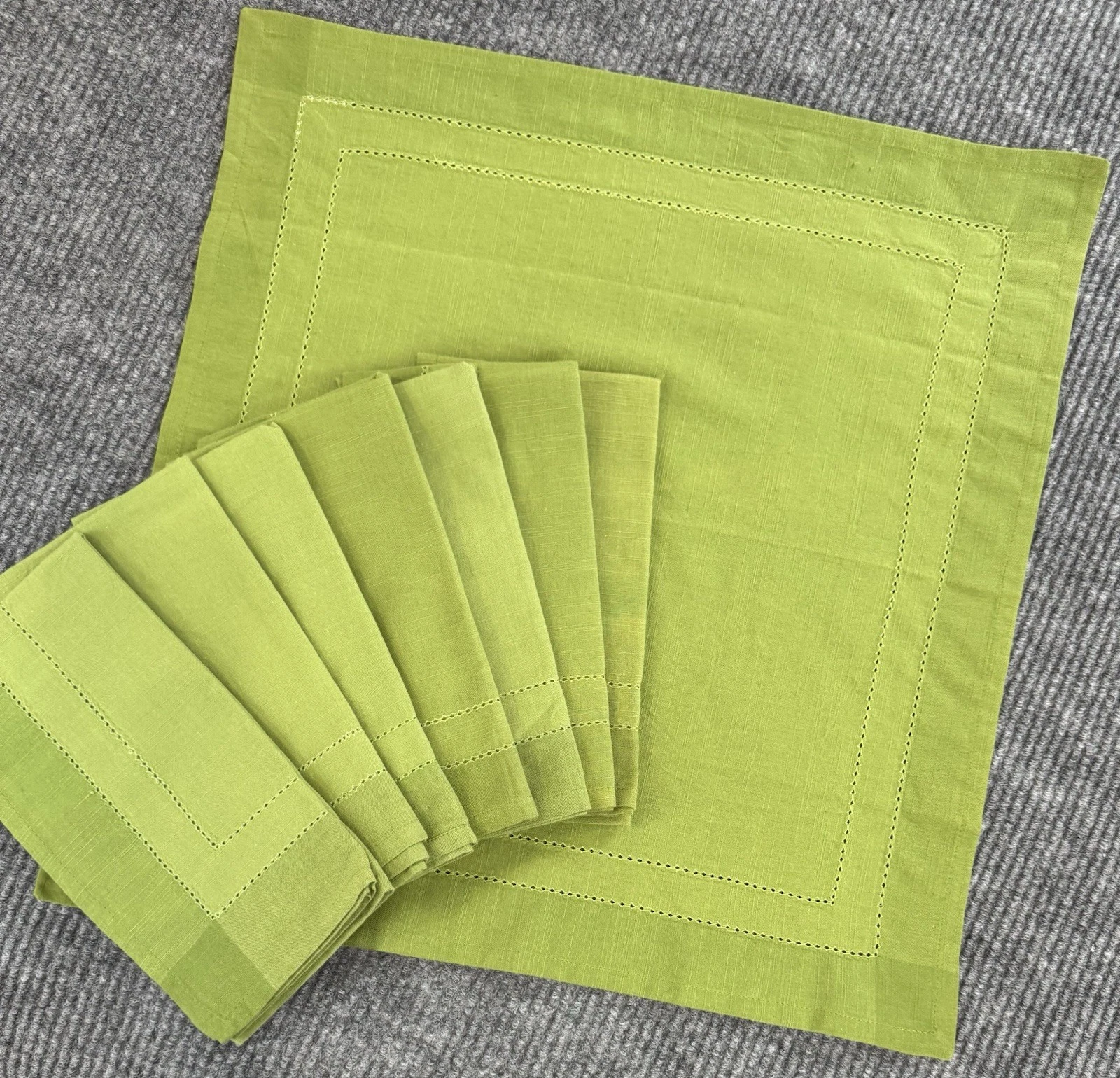 Pier 1 Hemstitch Table Napkin - Thumbnail 3
