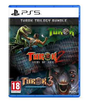Turok Trilogy Bundle (PS5 - Disc Version) (NEU & OVP) (UNCUT) (Blitzversand)