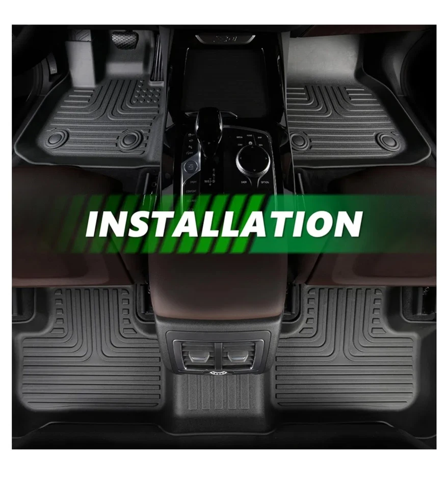 Alfombrillas coche, 2 filas negras, Buick Envision 21-25 Max Protect, todo tipo de clima Foto 4 de 4