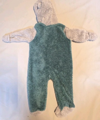Peluche polar con cremallera completa para dormir Infantil Philadelphia Eagles NFL 6/9 meses - Imagen 2 de 4