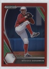 2021 Panini Prizm Draft Picks Red Prizm Brooks Gosswein #PDP124 0u9w