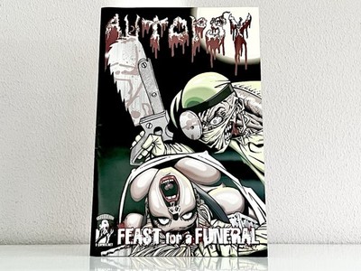   AUTOPSY ''Feast For A Funeral'' E-COMIC.NET Peaceville Records   Metal Band  