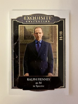 UD Black Diamond James Bond - Exquisite Gold Parallel Ralph Fiennes as  M  09/99