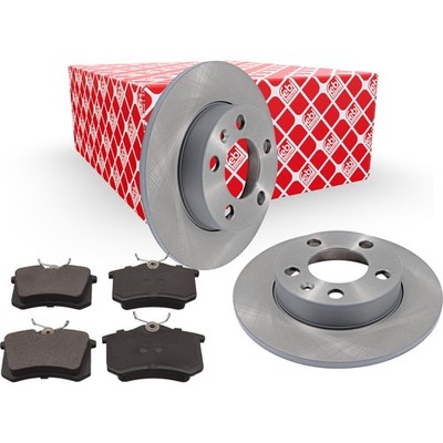 FEBI BREMSSCHEIBEN + BELÄGE VORNE PEUGEOT OPEL DS CITROEN 308 508 3008 C5