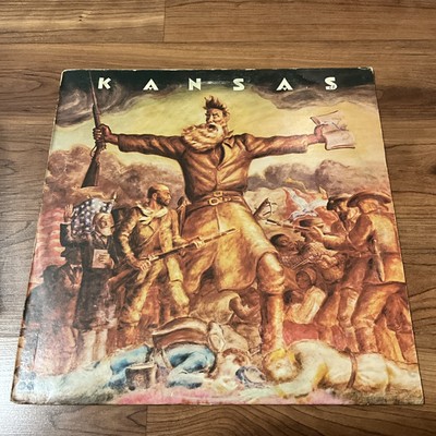 KANSAS Self-Titled 1974 LP Progressive Rock Vinyl Record KRSH-32817 EX+ Vinyl 