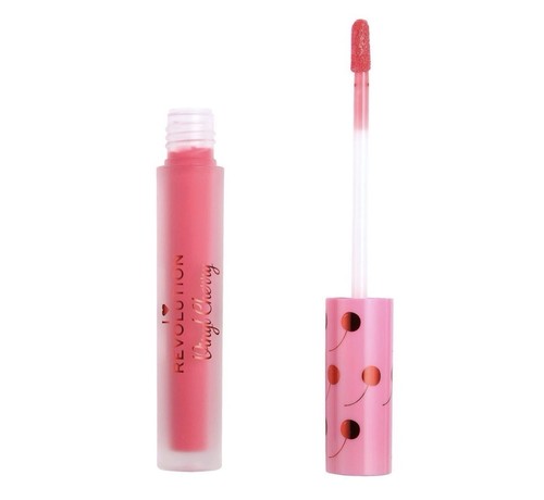 Makeup Revolution Vinyl Cherry Liquid Lipstick, Cherryade, Sealed