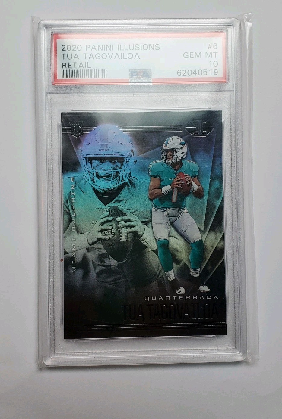 Tua Tagovailoa Panini Illusions #6 Base
