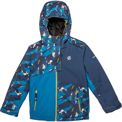 Dare 2b YOUTH Boys size 13-YRS. Waterproof Hood Insulated Ski Winter Jacket Navy