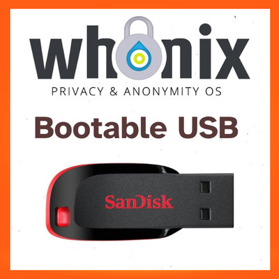 Whonix Privacy OS Bootable USB | Anonymous | Tor-Based | VirtualBox Ready