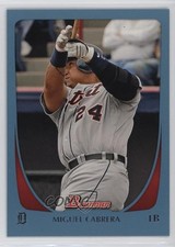 2011 Bowman Blue 311/500 Miguel Cabrera #47 2c6